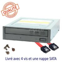 Graveur DVD SATA super multi recorder 5,25″ DVD-RW+/- HP GH60L lightscribe LGE-DMGH60N(B)