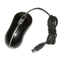 Souris optique USB filaire DELL 2 boutons+molette noire M0A8B0