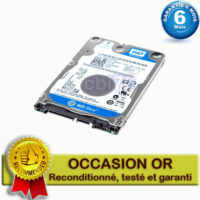 Disque dur 2,5″ SATA 320GO Western Digital WDC WD3200BPVT-80JJ5T0 scorpio blue pour portable