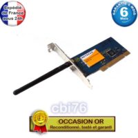 Carte wifi Netgear wireless54 Mbps WG311v3 PCI compatible Windows XP/7