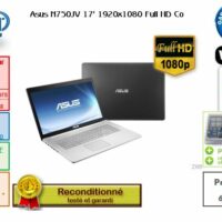 Asus N750JV 17′ Core i7-4700hq 8GO SSD 240 Go + HDD 1 To