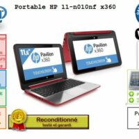 Portable HP 11-n010nf x360 11,6′ 1366×768 Intel Celeron N2830 2,16GHz