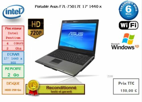 Asus F7L Windows XPP