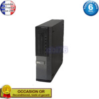 Dell Optiplex 790 SFF Intel Core i5-2400 3,2GHz 4GO SSD 120 Go HDD 250Go Intel HD Graphics Windows 10 pro 64 bits